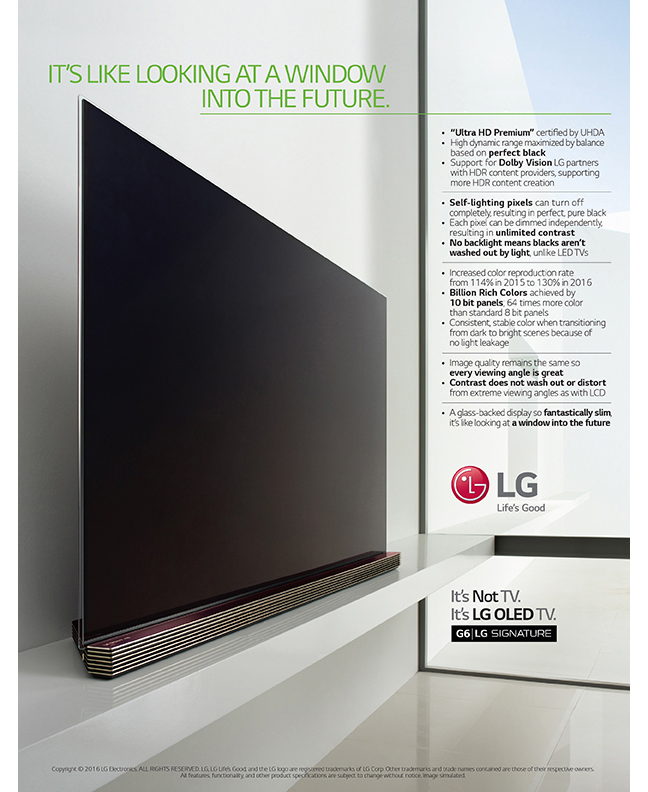 LG OLED Ad